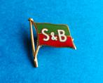 Broche S&B Rederij Scheepvaart Johann Hermann Schulte, Verzamelen, Speldjes, Pins en Buttons, Ophalen of Verzenden, Zo goed als nieuw