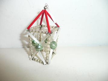 (006) Gablonzer lantaarn. Kerstboom hanger beschikbaar voor biedingen