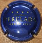 Spaanse cavacapsule Castillo de PERELADA blauw & goud nr 07, Verzamelen, Wijnen, Nieuw, Witte wijn, Ophalen of Verzenden, Spanje