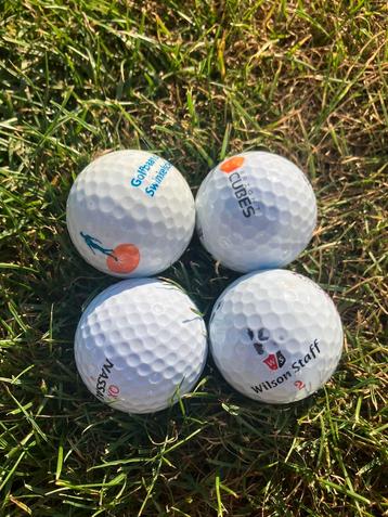 Golfballen (4st kleur wit) beschikbaar voor biedingen