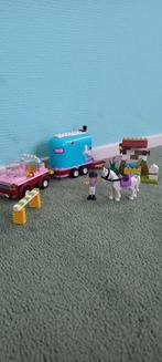 Lego friends nummer 3186 Paardentrailer + auto, Complete set, Lego, Zo goed als nieuw, Ophalen