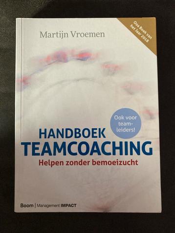 Handboek Teamcoaching - Martijn Vroemen beschikbaar voor biedingen