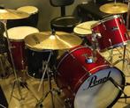 Pearl Drumkit jaren '90 (Zonder bekkens), Muziek en Instrumenten, Drumstellen en Slagwerk, Ophalen, Gebruikt, Pearl