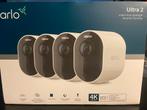Arlo Ultra 2 beveiligingscamera 4 pack, Audio, Tv en Foto, Videobewaking, Nieuw, Ophalen of Verzenden
