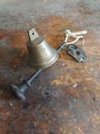 Antieke Bronzen Bel met Handvat, Ophalen of Verzenden