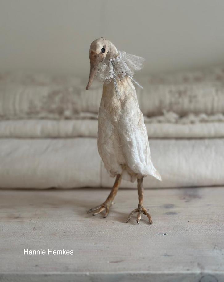 Spun cotton kerst kerstverlichting feathertree oud frans, Antiek en Kunst, Curiosa en Brocante, Ophalen of Verzenden