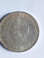 Zilveren 10 gulden 1945 - 1970 van Tante Brocante, Ophalen of Verzenden, Koningin Juliana, 10 gulden