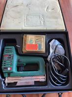 Bosch PTK 19-E tacker in koffer, Ophalen of Verzenden, Gebruikt