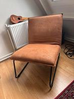 Stoel / fauteuil - Cognac - Leenbakker James, Huis en Inrichting, Ophalen, Gebruikt, Bruin, Eén