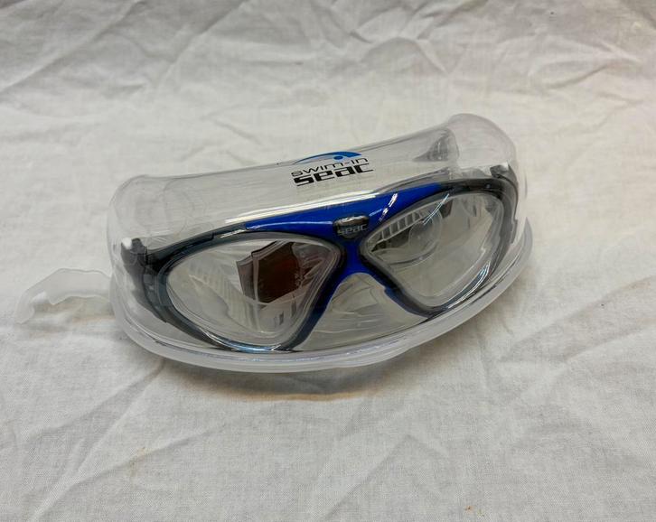 SEAC Vision HD zwembril, blauw (Nieuw), Watersport en Boten, Duiken, Nieuw, Duikbril of Snorkel, Ophalen of Verzenden