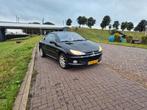 Peugeot 206 1.6 16V CC 2004 Zwart, Auto's, Peugeot, Voorwielaandrijving, 4 cilinders, Cabriolet, 4 stoelen