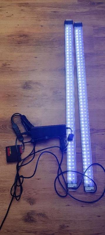 Complete Eheim PowerLED+ Marine Hybrid 1074MM x2 | Zeewater beschikbaar voor biedingen
