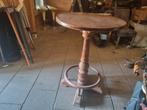 houten oude stamkroeg sta tafel met oude kurk, Ophalen of Verzenden, Gebruikt