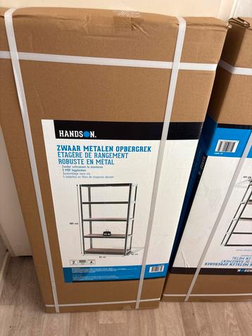 Stellingkast Metaal - Nieuw! bon en twee jaar garantie beschikbaar voor biedingen