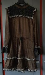 Harper & Yve Mosgroene Jurk - Maat M, Kleding | Dames, Maat 38/40 (M), Bruin, Ophalen of Verzenden, Zo goed als nieuw