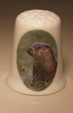 Otter vingerhoedje, Verzamelen, Ophalen of Verzenden, Nieuw, Porselein, Nederland