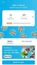 AH Uitjeszegels 13 volle spaarkaarten, Albert Heijn, Ophalen