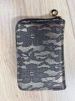 Portemonnee met kant patroon, Zwart, Nieuw, Ophalen of Verzenden, Nvt