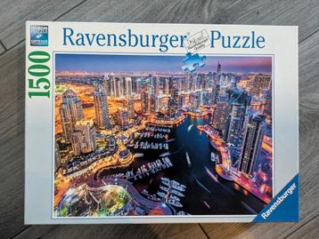 Puzzels Ravensburger 1500 en 1000 stukjes beschikbaar voor biedingen