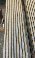 Vlonderplank Massief Composiet Basaltgrijs 2.1x14.5, Ophalen of Verzenden, Nieuw, Composiet