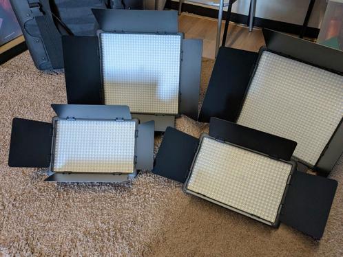 Godox daglicht led panelen set met koffer, Audio, Tv en Foto, Fotografie | Fotostudio en Toebehoren, Zo goed als nieuw, Lamp of Flitsset