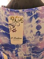 F FASHION lila paars blauw lente jurkje jurk maat M Nieuw, Maat 38/40 (M), F FASHION, Paars, Nieuw