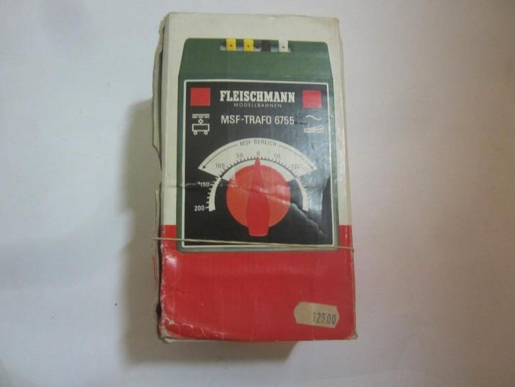 fleischmann trafo 6755 OVP, Hobby en Vrije tijd, Modeltreinen | H0, Gebruikt, Transformator of Voeding, Gelijkstroom, Fleischmann
