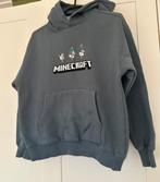 Zara blauwe hoodie met capuchon en minecrift print, Gebruikt, Trui of Vest, Ophalen of Verzenden, Zara