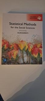 Statistical Methods for the Social Sciences, Boeken, Studieboeken en Cursussen, Alan Agresti, Nieuw, Ophalen of Verzenden, WO
