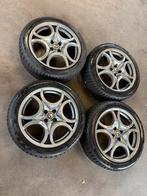 Alfa Romeo Mito 17 inch Velgen met Winterbanden, Auto-onderdelen, Banden en Velgen, 17 inch, Personenwagen, Gebruikt