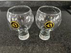 Licor 43 Likeurglazen - Set van 2, Ophalen of Verzenden, Zo goed als nieuw, Borrel- of Shotglas