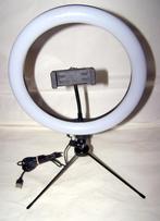 Ringverlichting LED met statiefhouder voor telefoon. Nieuwst, Ophalen of Verzenden, Nieuw