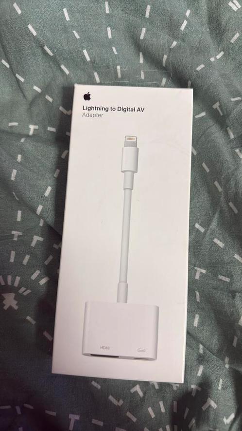 Apple digital lightning to digital av, Computers en Software, Netwerk switches, Zo goed als nieuw, Ophalen of Verzenden