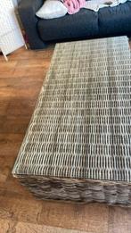 Mooie Salontafel met Glazen Blad, Huis en Inrichting, Tafels | Salontafels, Gebruikt, 100 tot 150 cm, Glas, Rechthoekig