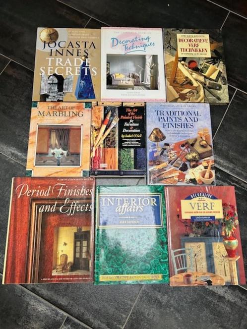 BOEKEN OVER DECORATIETECNIEKEN, Boeken, Hobby en Vrije tijd, Gelezen, Ophalen