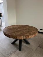 RICHMOND Interior Ronde Eettafel met kruispoten, Huis en Inrichting, Tafels | Eettafels, Ophalen, Gebruikt, Rond, 100 tot 150 cm