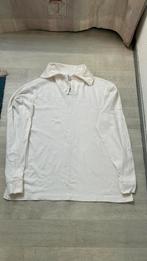 Witte polo van shamp voor dames en heren, Kleding | Heren, Ophalen of Verzenden, Zo goed als nieuw, Wit