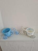 2x Rotan Fiets Mandje, Ophalen of Verzenden, Zo goed als nieuw, Rond, Riet