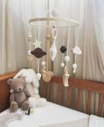 Baby Mobile Stars + Wooden Mobile Holder + Music Box, Kinderen en Baby's, Speelgoed | Babyspeelgoed, Mobiel, Ophalen of Verzenden