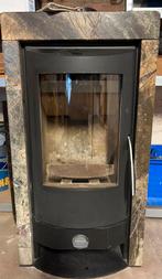 Rika Fox Speksteenkachel met mantel, Huis en Inrichting, Ophalen, Gebruikt, Houtkachel, Vrijstaand