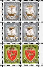09-10 Man Blatt 3 postfris, Verzenden, Postfris