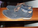 Borelli zeer nette blauwe suede veterschoenen 44, Kleding | Heren, Borelli, Blauw, Ophalen of Verzenden, Zo goed als nieuw
