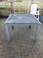 Tuintafel, Tuin en Terras, Tuintafels, Ophalen, Vierkant, Aluminium