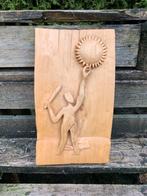 Gesigneerd houtsnijwerk, Antiek en Kunst, Verzenden