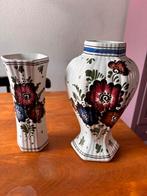 Set van 2 vazen, Delfts blauw, Ophalen