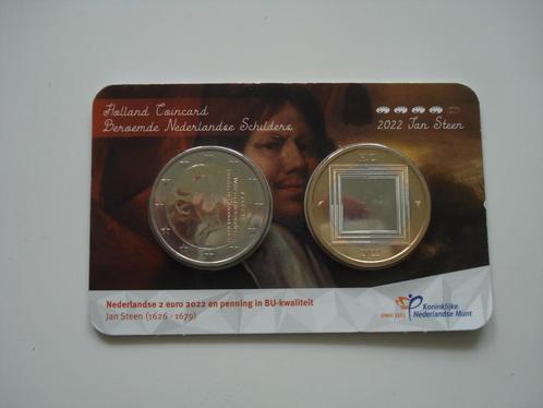 2 euro munt 2022 Jan Steen, Postzegels en Munten, Munten | Europa | Euromunten, Losse munt, 2 euro, Overige landen, Ophalen of Verzenden