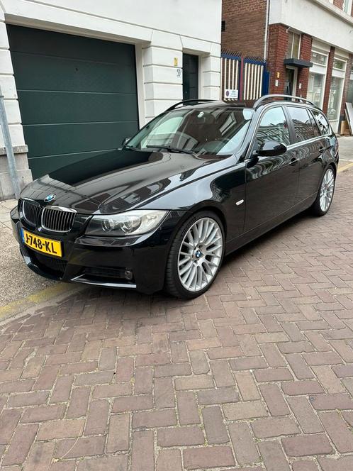 BMW 3-Serie 2.5 XI 325 Touring 2006 Zwart, Auto's, BMW, Particulier, 3-Serie, 4x4, ABS, Achteruitrijcamera, Airbags, Airconditioning