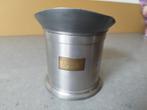 Maatbeker van tin, 1/2 liter, Antiek en Kunst, Ophalen of Verzenden