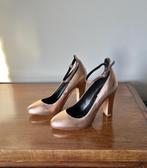 Nieuw: Dune London rosé gouden leren pumps; hak 10 cm; mt 38, Nieuw, Ophalen of Verzenden, Schoenen met hoge hakken, Dune London