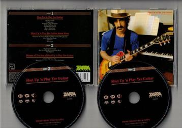 FRANK ZAPPA 2CD Shut Up 'n  Play Yer Guitar beschikbaar voor biedingen